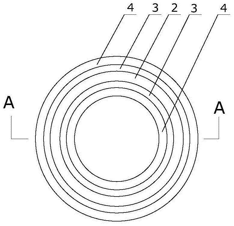 Magnetic hollow circular cylinder filler based on residual activated sludge and preparation method thereof