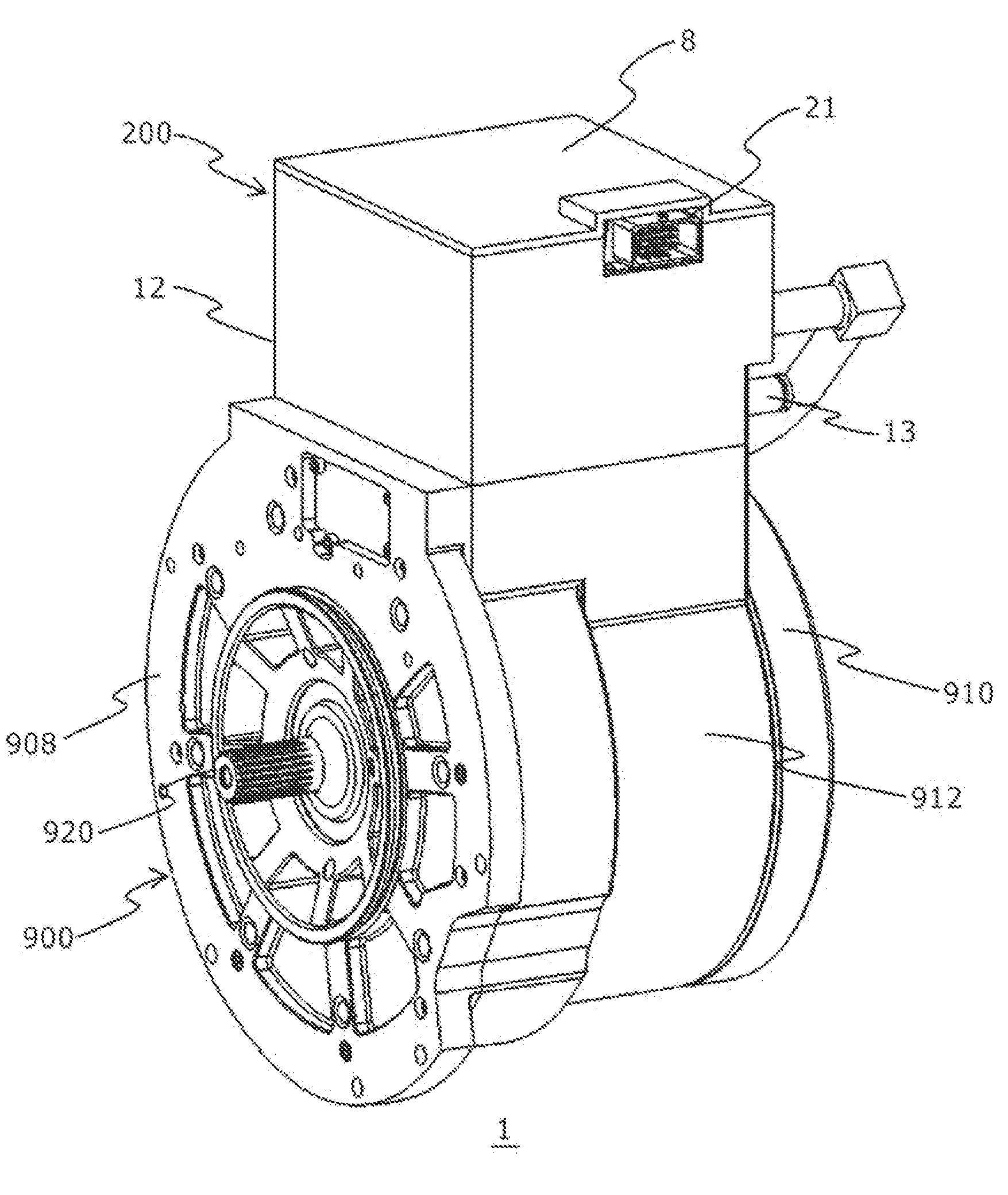 Mechanical-Electrical Integrated Electric Drive System