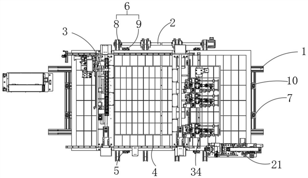 Mechanism for automatically cutting and attaching small materials and automatically pasting bar codes