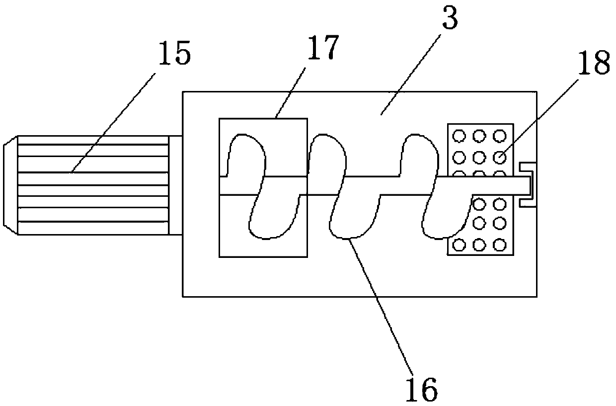 Separation filtration stirring and paste production apparatus for corrugated paper production