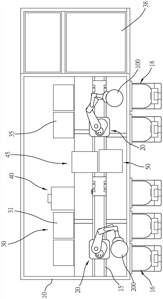 Bonding and releasing device for wireless electrostatic chuck, automatic bonding and releasing system for wireless electrostatic chuck and bonding and releasing method for wireless electrostatic chuck