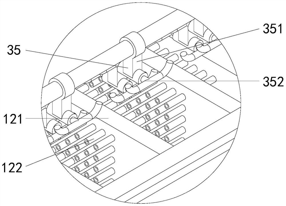 Disinfection device for obstetric nursing utensils