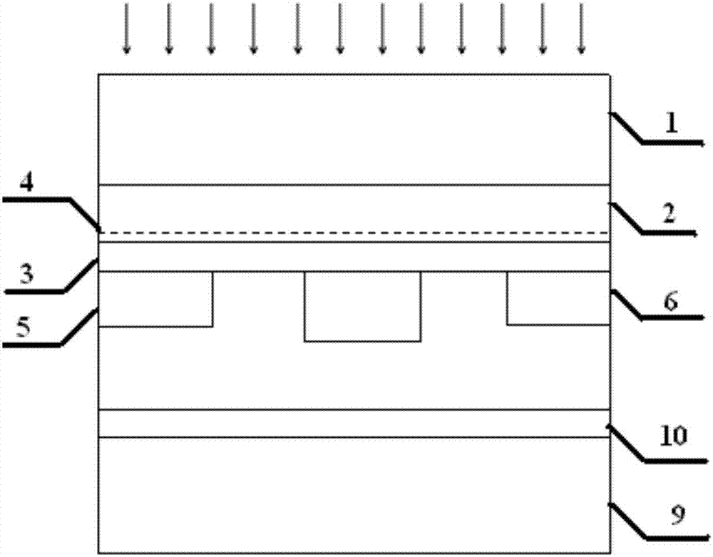 GaN HEMTs power device-to-diamond heat sink transfer method