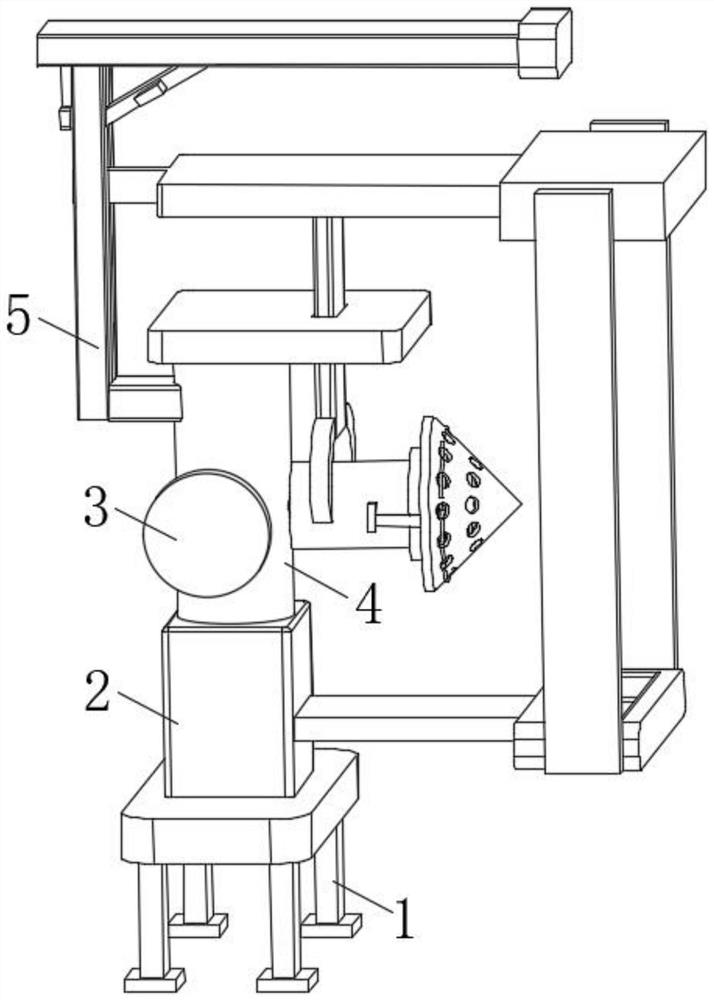 Environment-friendly ultraviolet light device for wound nursing in dermatology department