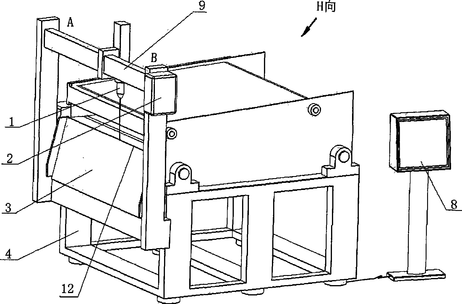 Tobacco shred cutting method using water cutting machine and device thereof