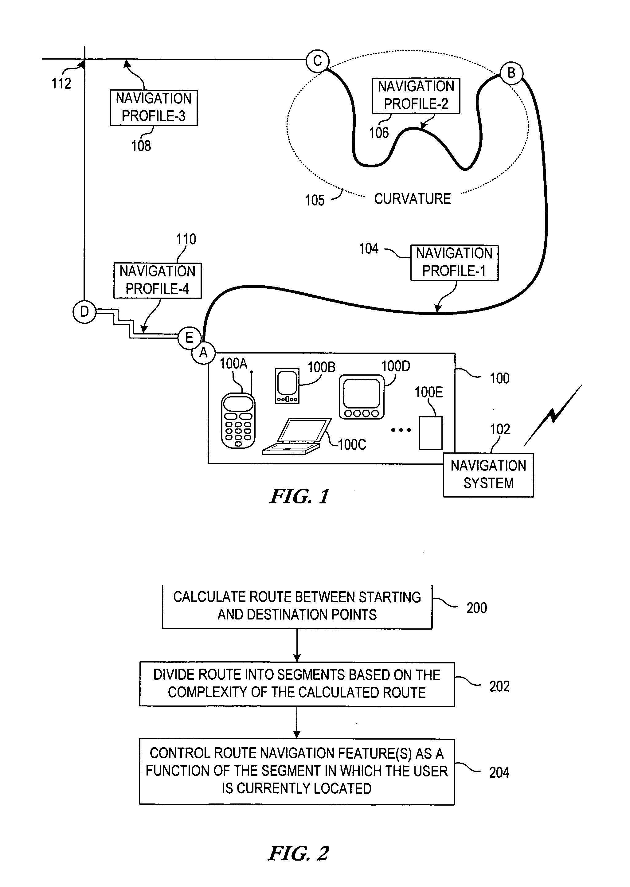 Apparatuses and methods for managing route navigation via mobile devices