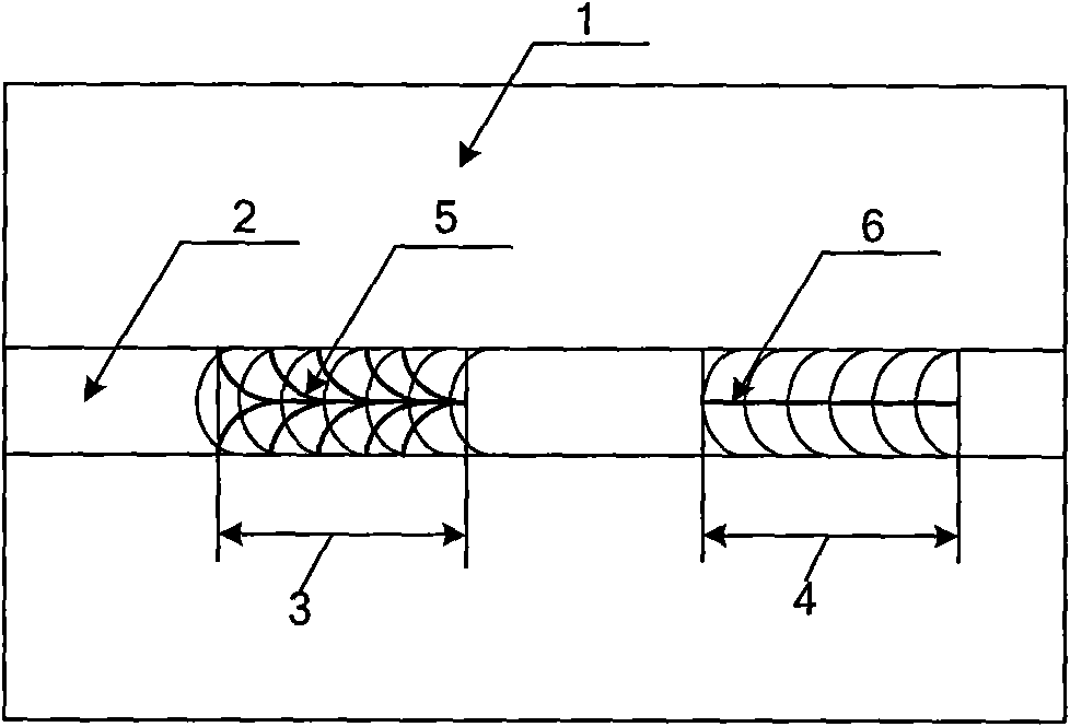 Method for manufacturing surface crack defect test block for nondestructive flaw detection