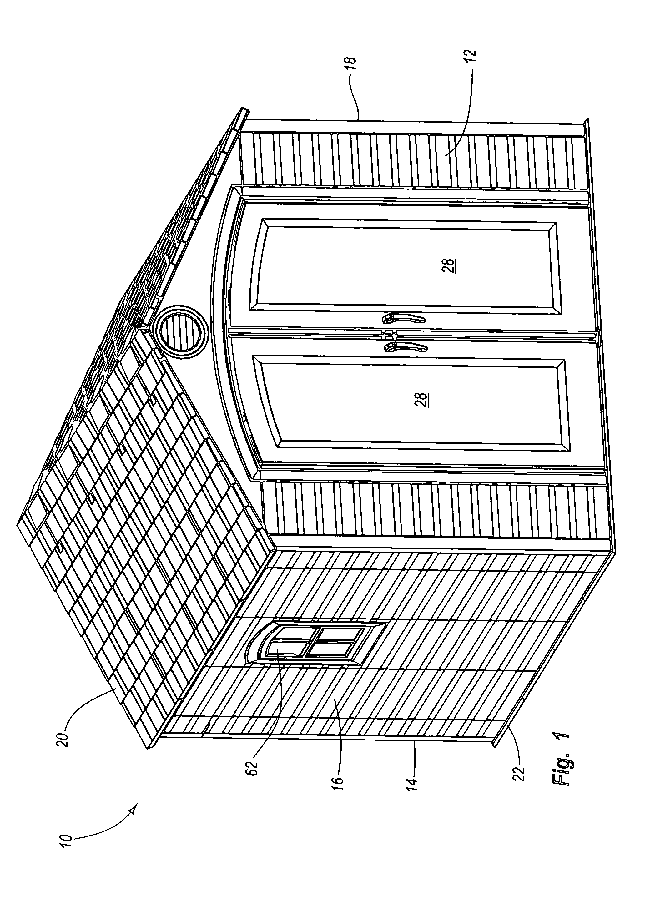 System and method for constructing a modular enclosure