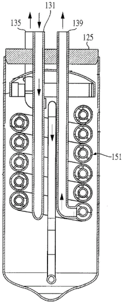 Carbon dioxide air-conditioning system and gas-liquid separator thereof