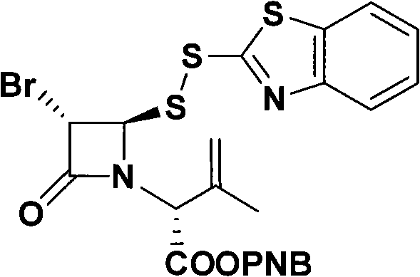 Synthesis method of single-ring imipenem p-nitro benzyl ester