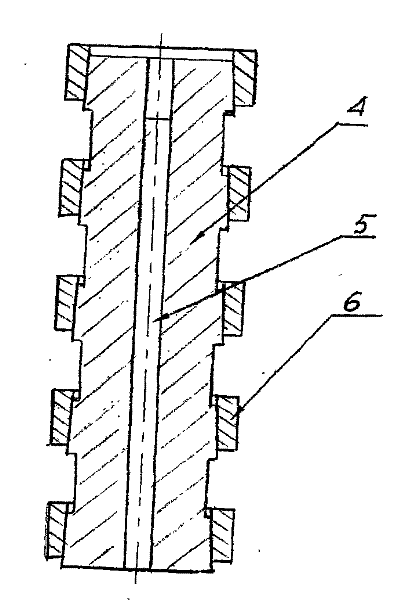 Improved heat-shrinking clamping method for slow-wave system of helical traveling wave tube