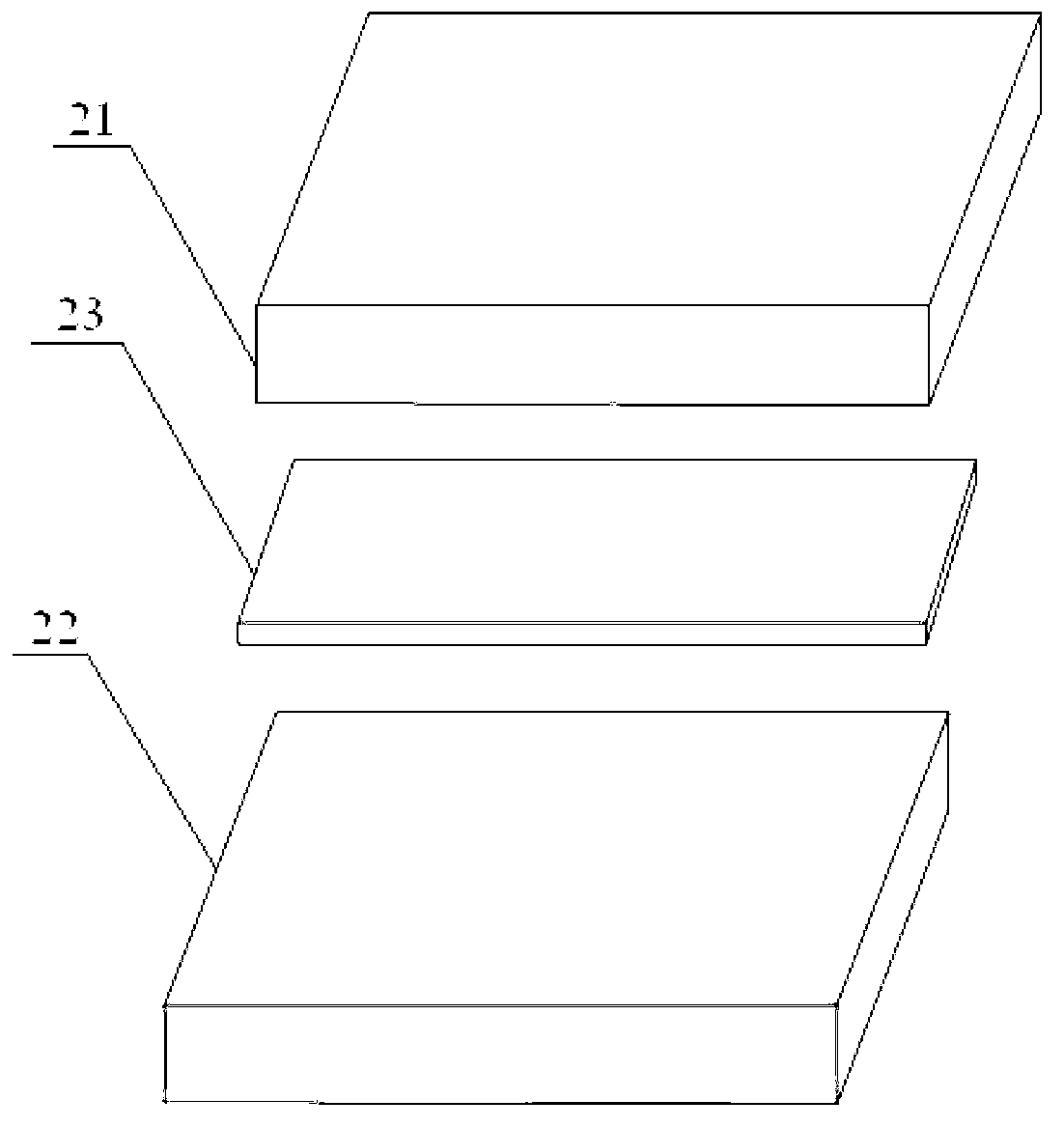 Laser induced nanometer brazing method of silicon carbide particle reinforced aluminum matrix composite with high volume fraction