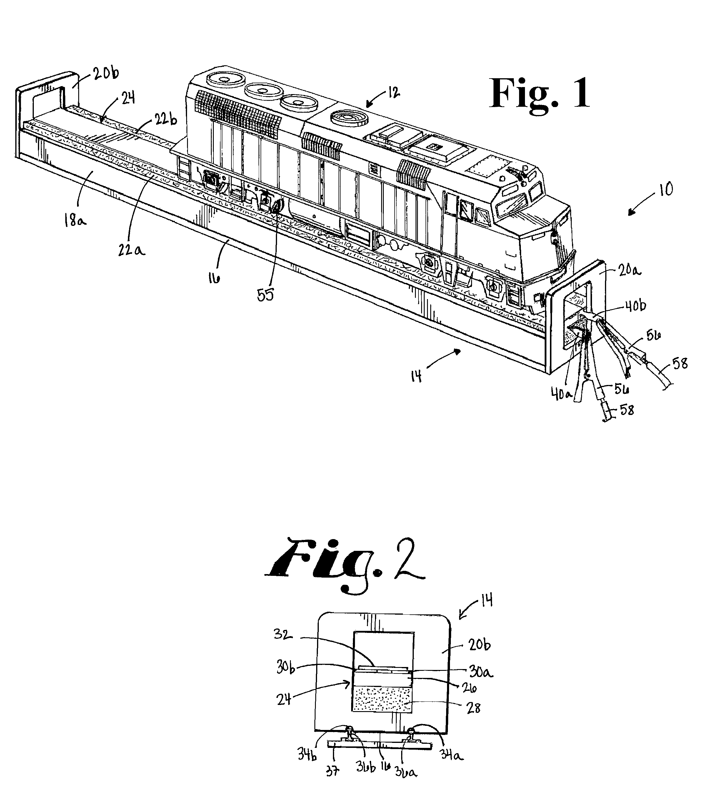Model train car and engine wheel cleaning device and method