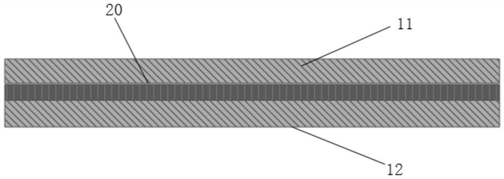 Shortwave antenna device and realization method based on non-metallic material highway facilities