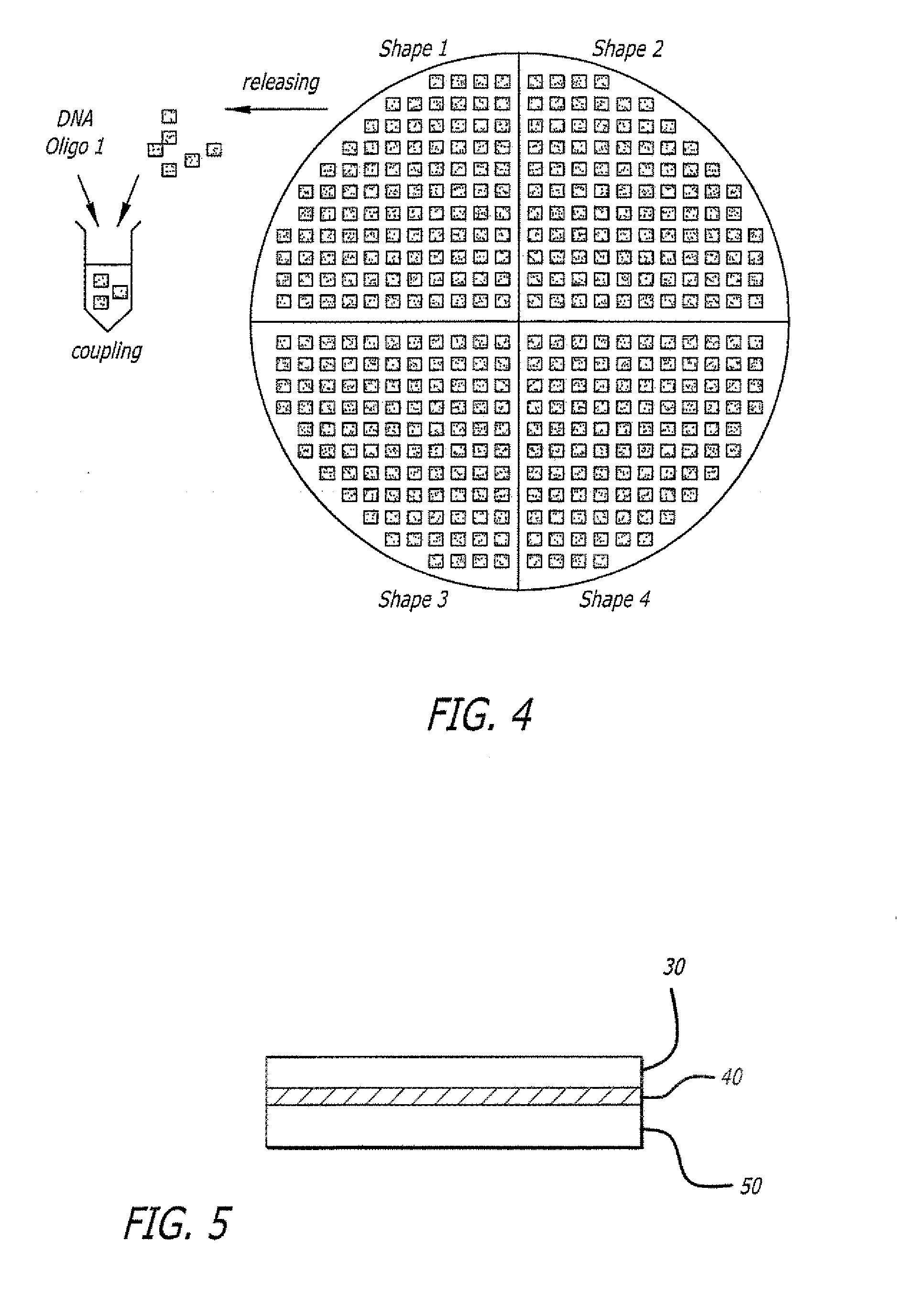 Tracers and assembly for labeling chemical or biological molecules methods and kits using the same
