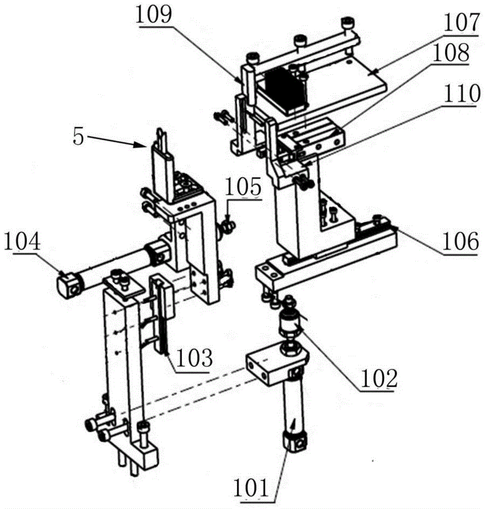 Wire twisting mechanism for T1 ring wire winding machine