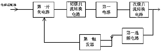 A multi-level DC conversion circuit protection circuit