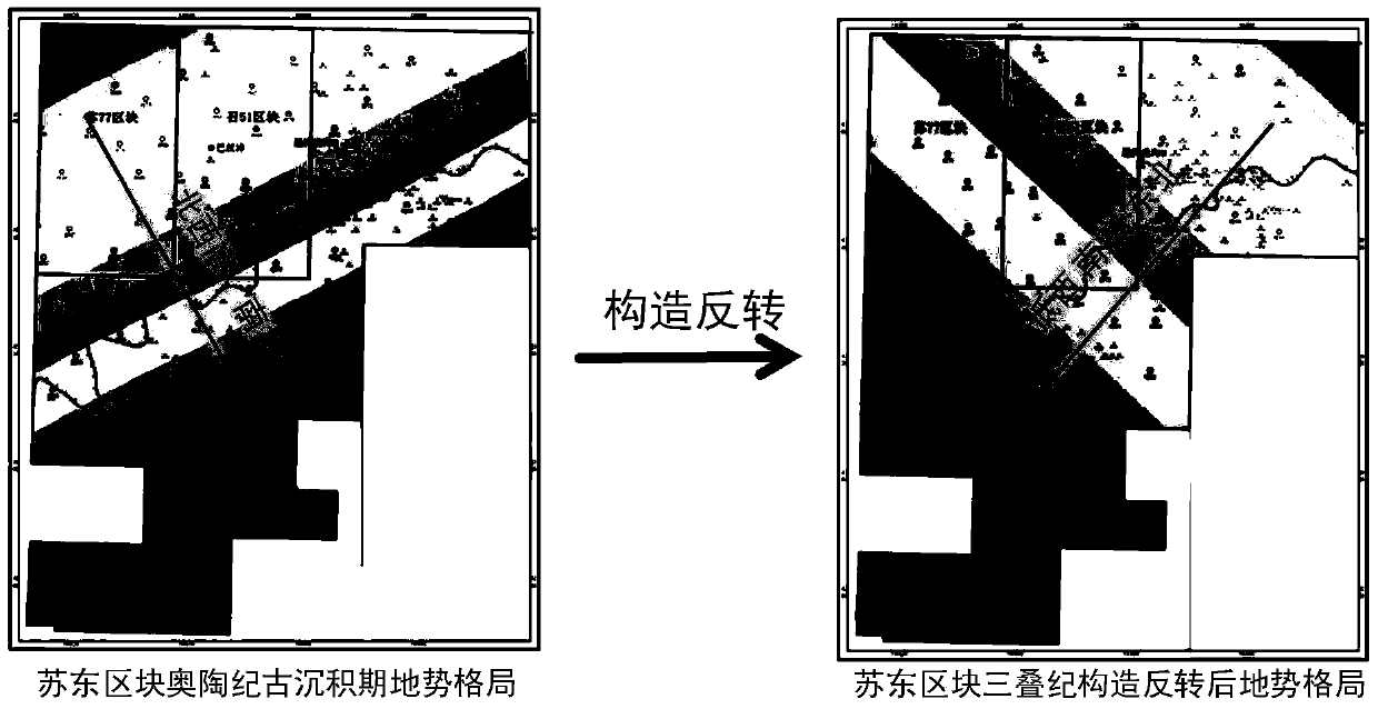 A paleogeomorphological inversion method for small-scale sedimentary periods in weakly structurally deformed areas