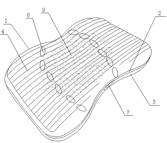 Traditional Chinese medicine health care pillow and production method thereof