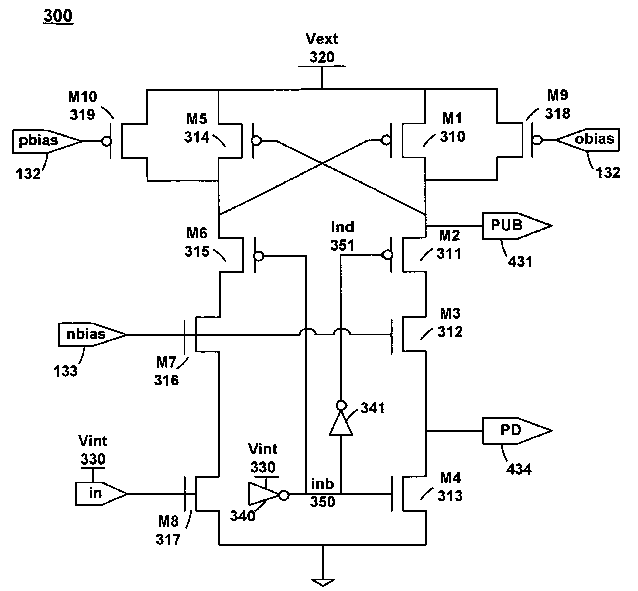 Dynamically biased wide swing level shifting circuit for high speed voltage protection input/outputs