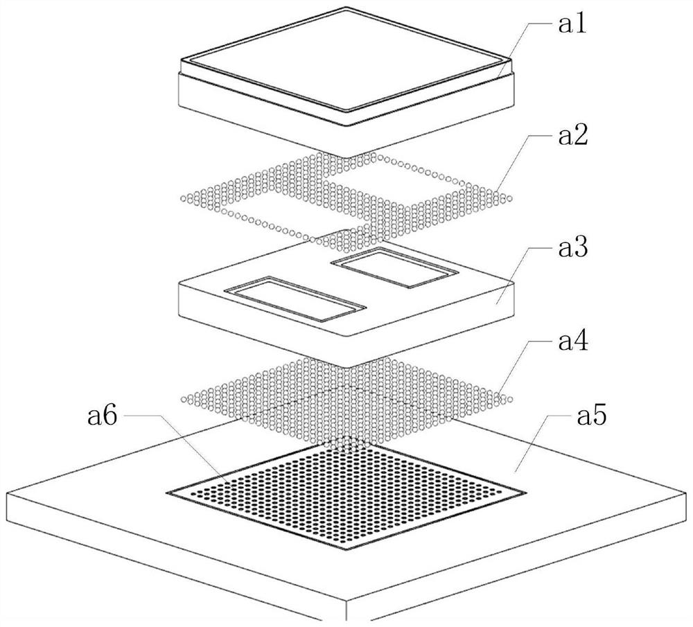 Low-warping-rate double-layer stacked ceramic system and packaging method