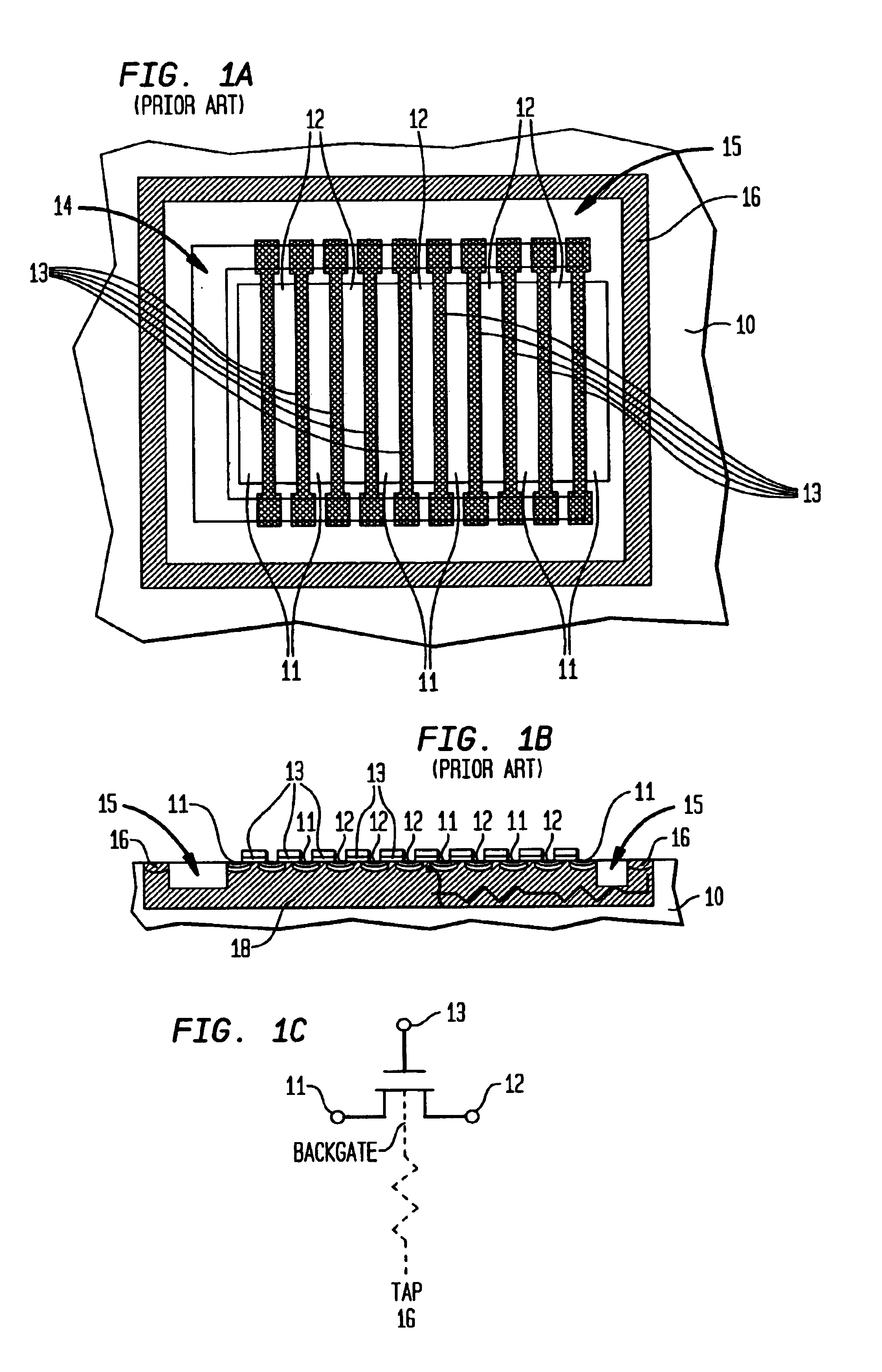 Split source RF MOSFET device