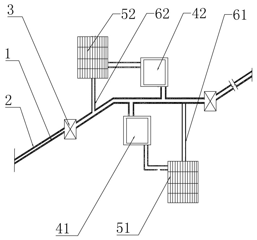 A cascaded pumping station regulation and storage tank system based on water volume balance