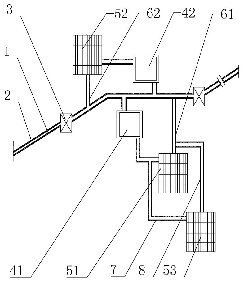 A cascaded pumping station regulation and storage tank system based on water volume balance