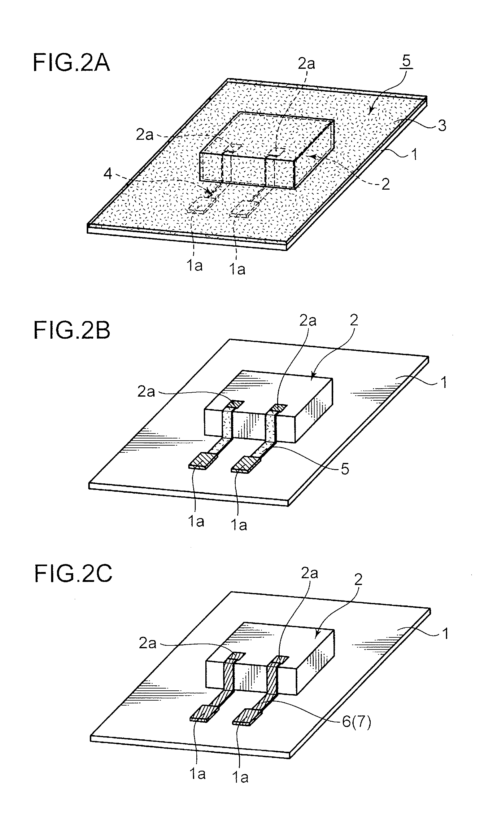 Three-dimensional structure for wiring formation