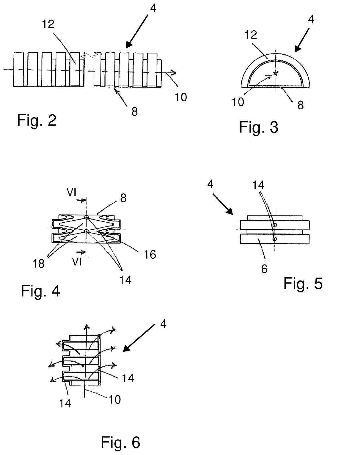 Resin Line Comprised of a Corrugated Pipe