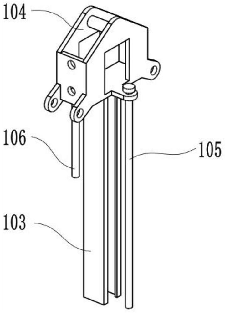 Adjustable supporting structure for water conservancy pipeline installation of water conservancy project