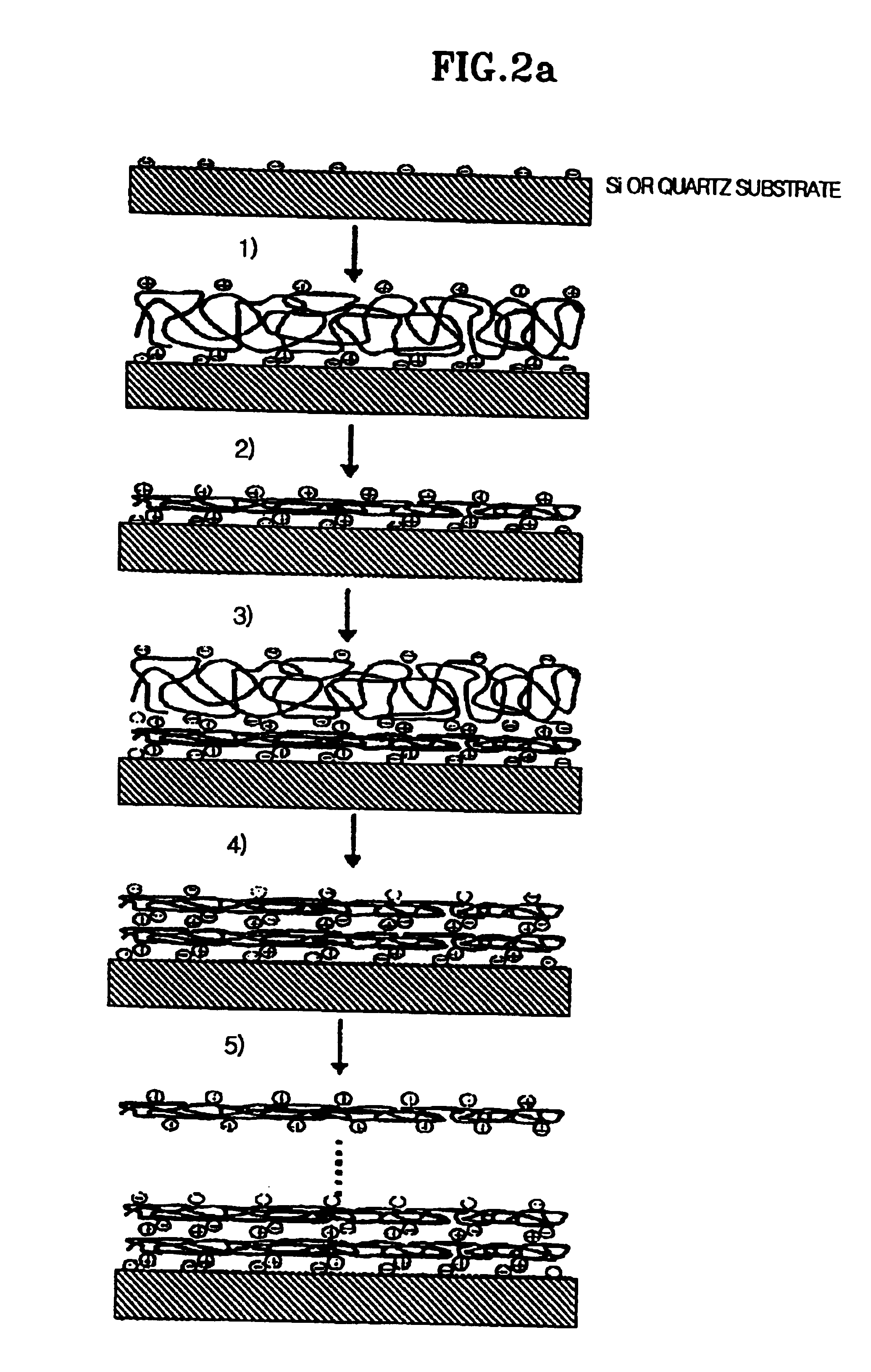 Process for fabricating monolayer/multilayer ultrathin films