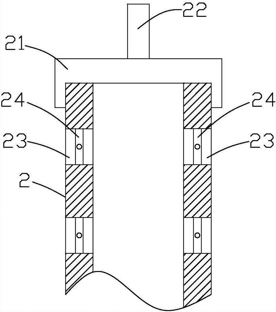 A drainage device and method for accelerating the drainage and consolidation speed of dredged silt