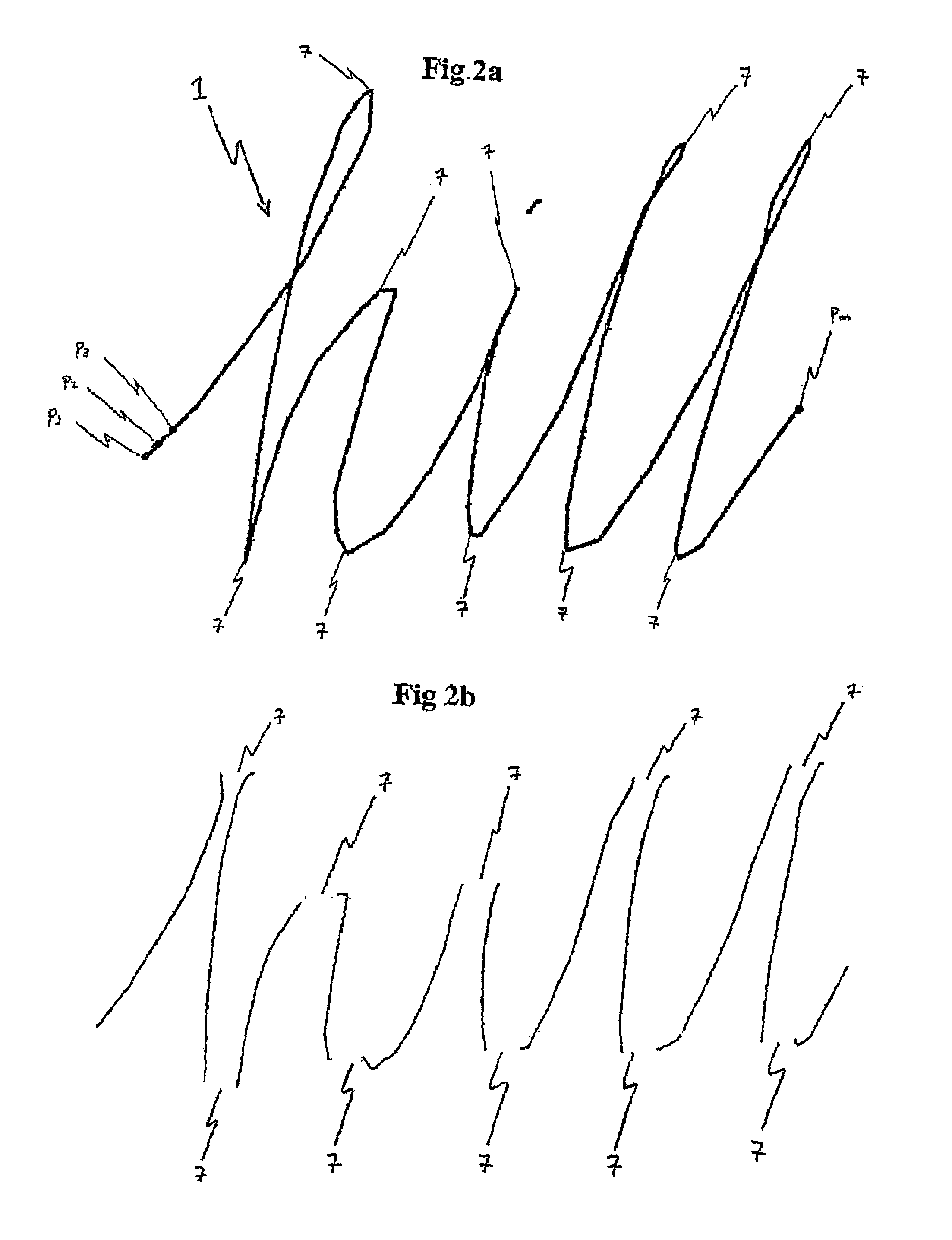 Method and device for recognition of a handwritten pattern