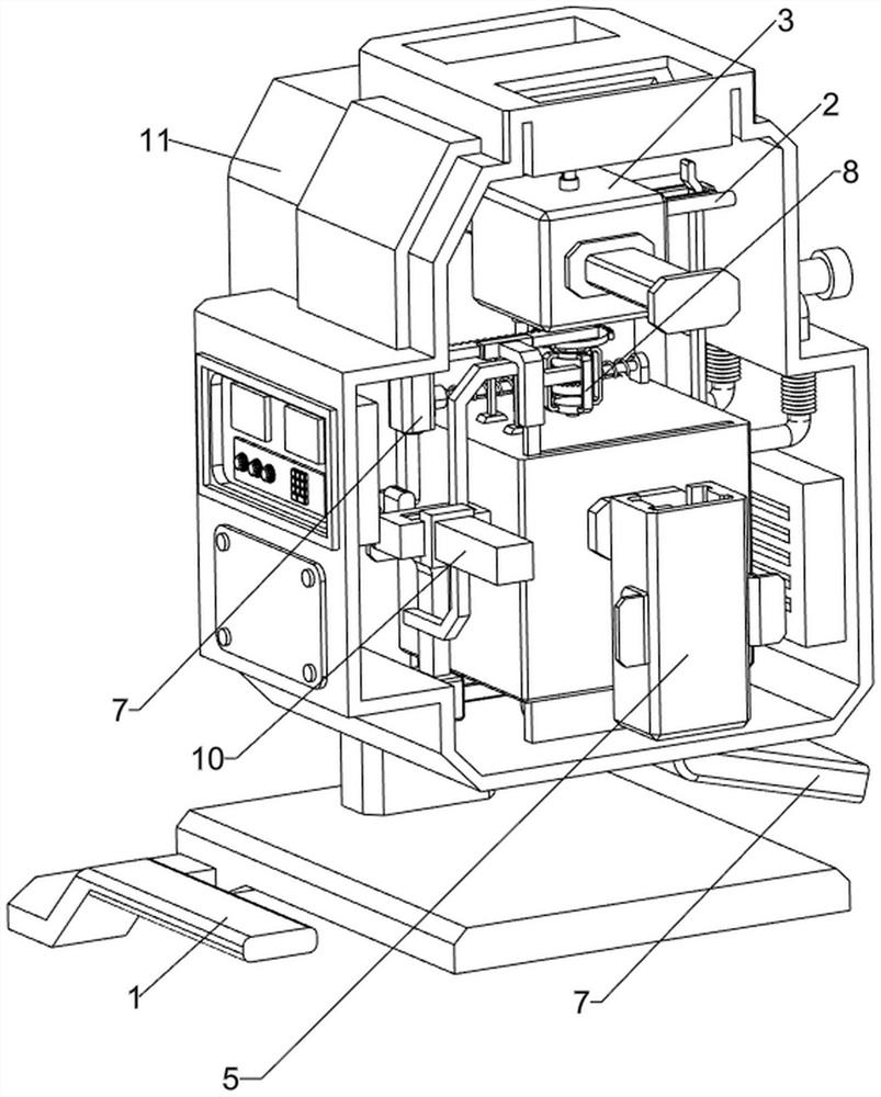 Paper pulp softening device for household paper processing