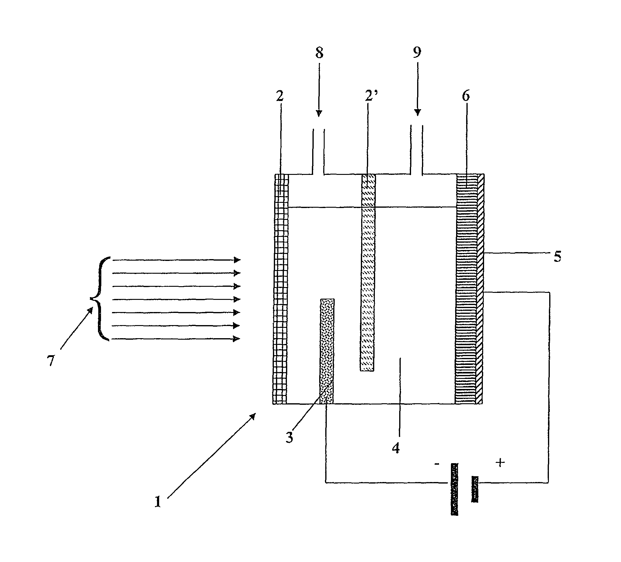 Ultra-porous photocatalytic material, method for the manufacture and the uses thereof