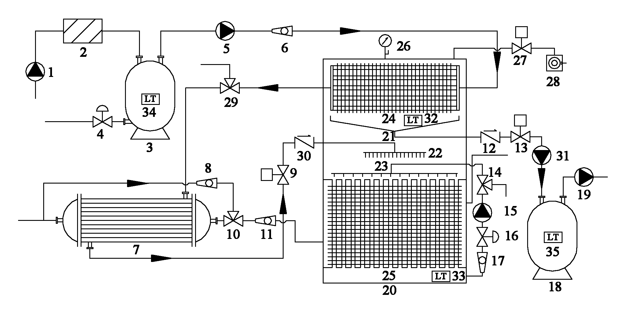 Device for desalinating seawater by utilizing residual heat of tail gas exhausted by diesel engine
