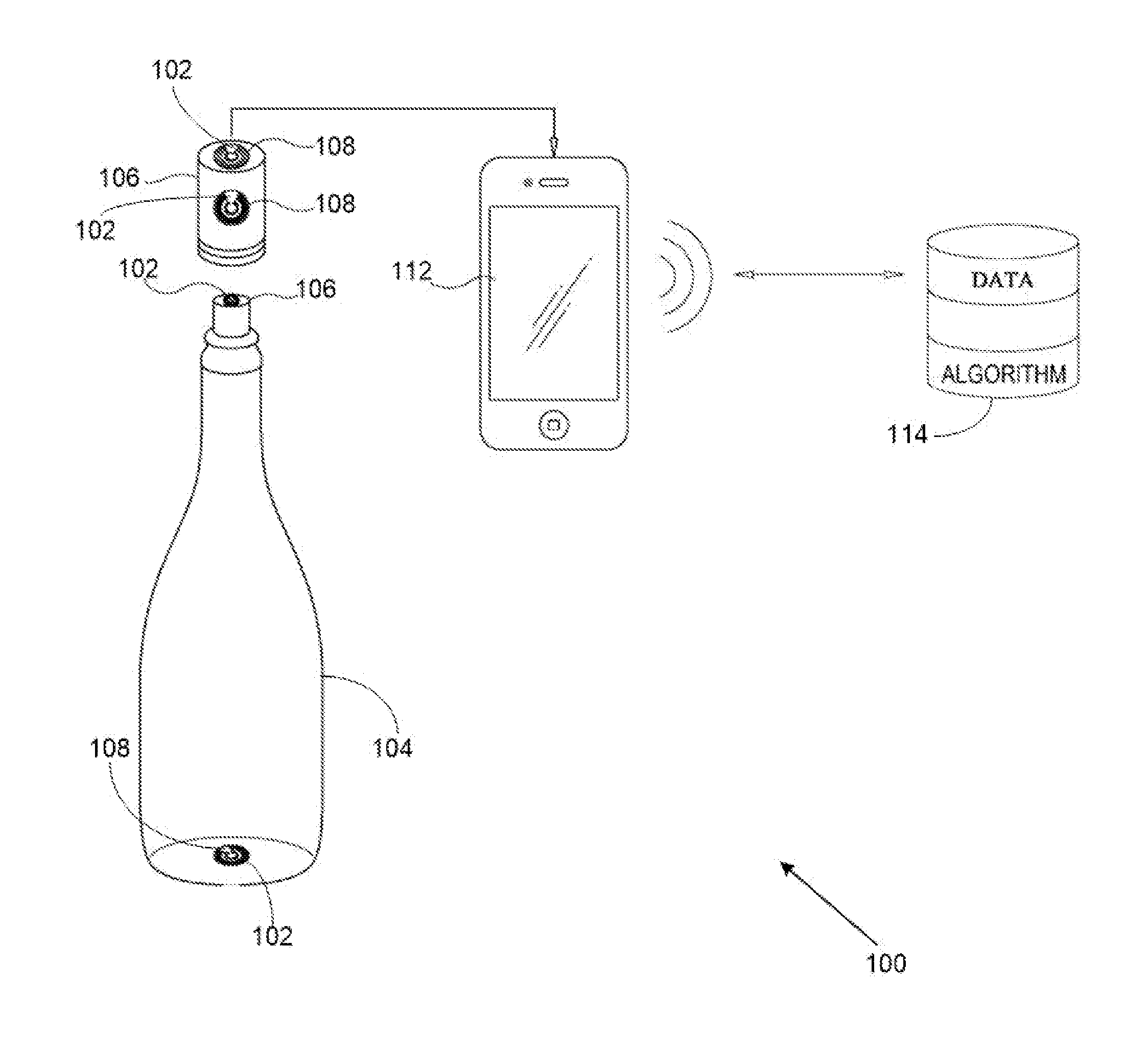 Bottle fraud detection system and method