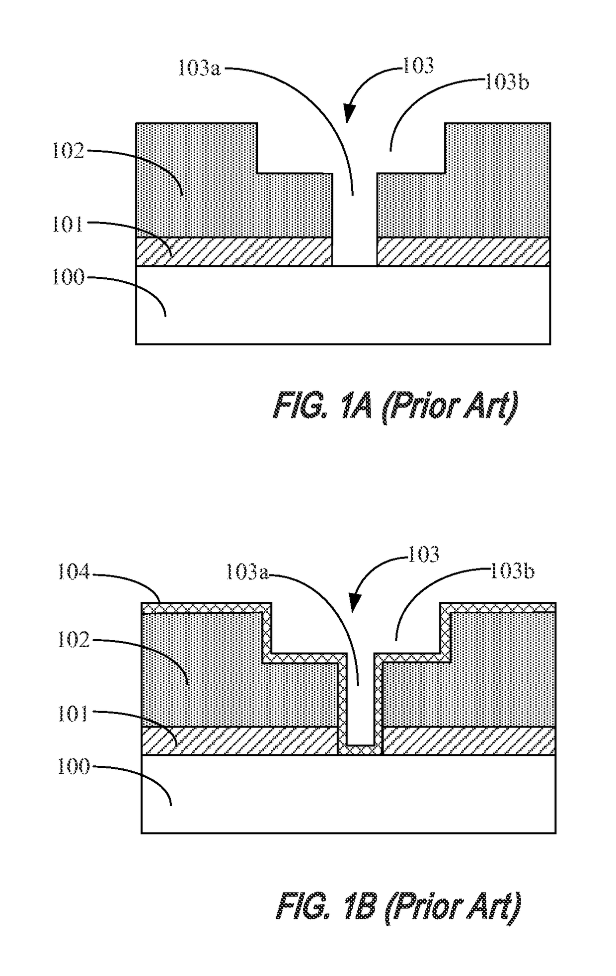 Method for improving adhesion between porous low k dielectric and barrier layer