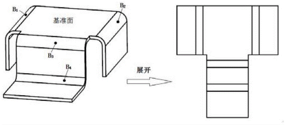 Progressive die complex metal plate member stamping process sequence planning method