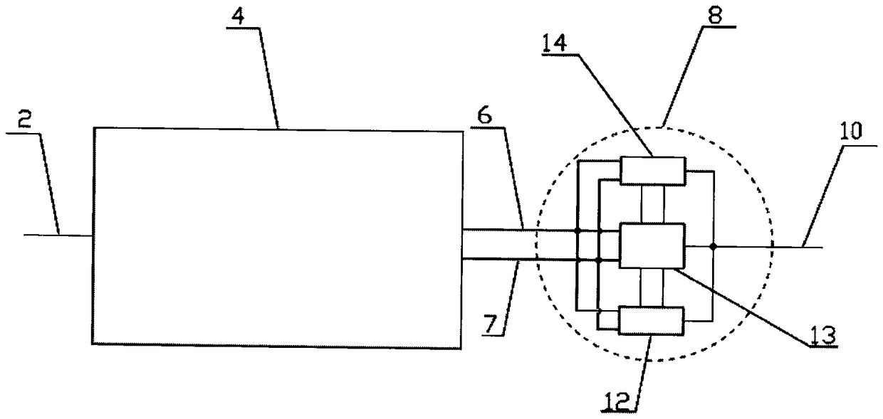 A lithium ion cell encapsulated in a hard case with a management circuit module built in the negative electrode