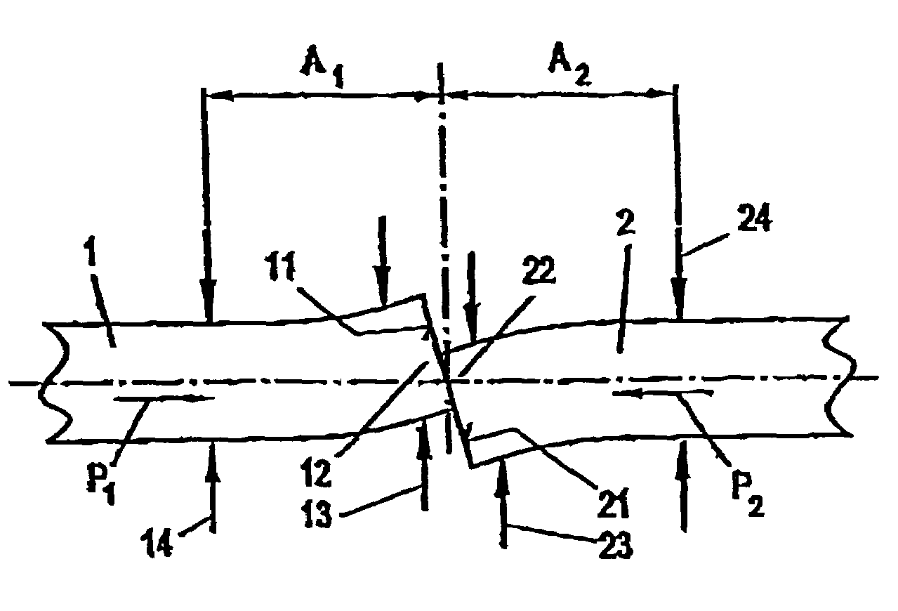 Method for metallically connecting rods by oscillating friction welding
