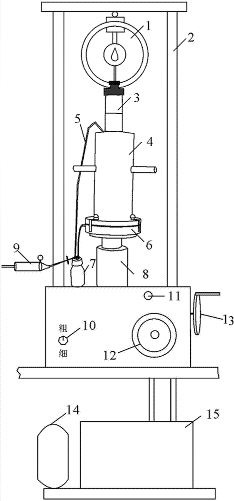 Strain type double-faced drainage squeezing instrument for pore water of ground