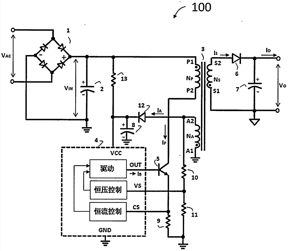 Switching mode AC-DC converter and control circuit thereof