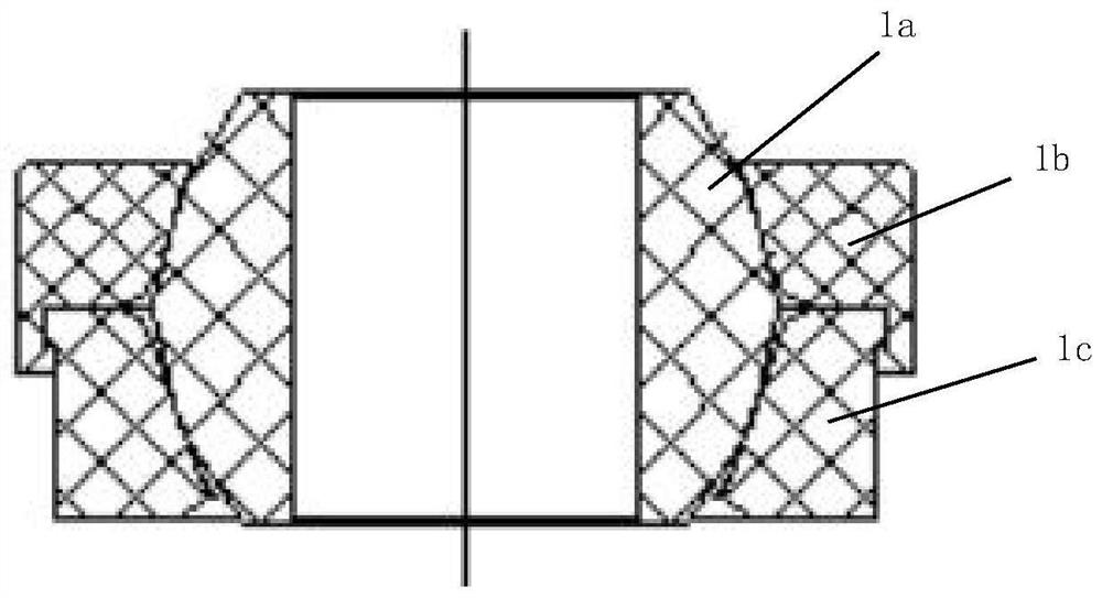 Dustproof cover structure of automobile steering transmission shaft