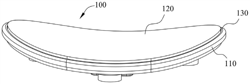 Electrode assembly, massage head, neck massager and wearable massage equipment