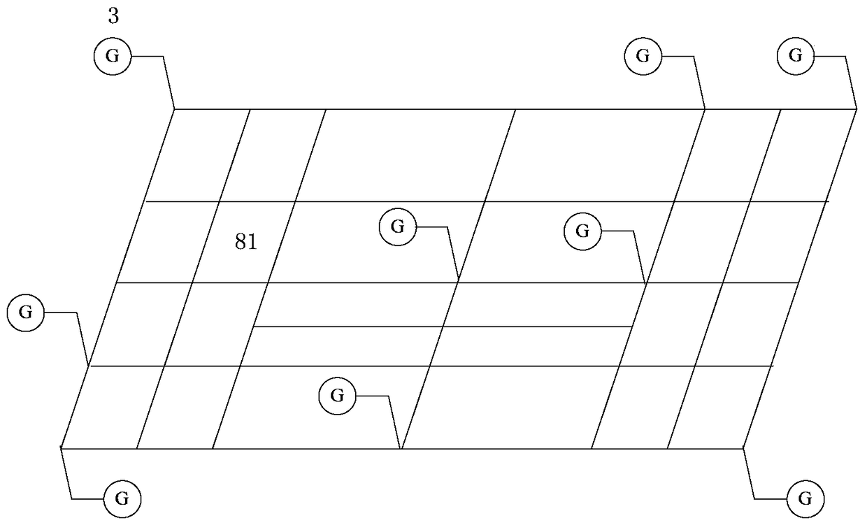 New energy power grid-connected system with high penetration rate and stability control method