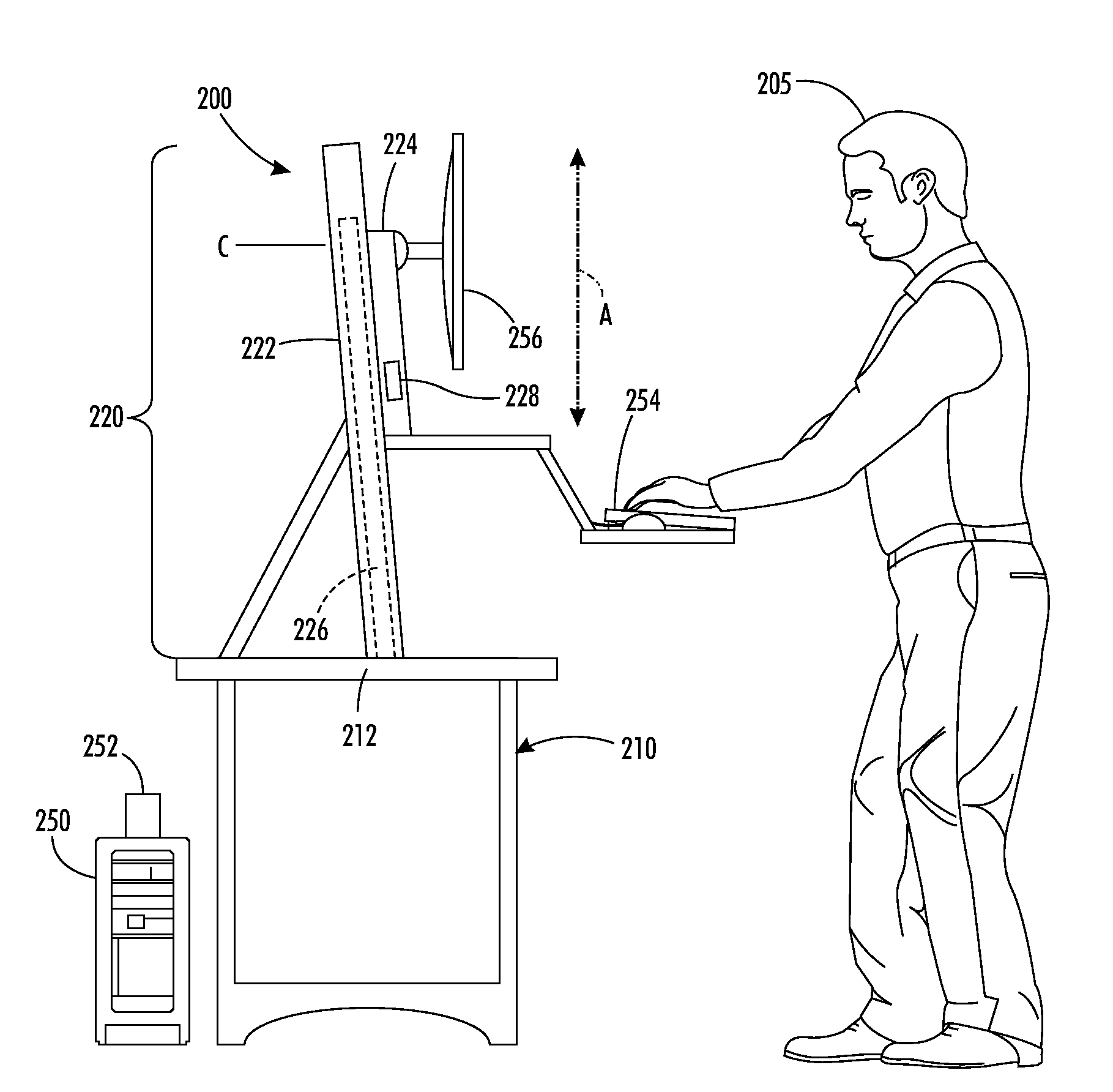 Systems and methods for implementing automated workstation elevation position tracking and control