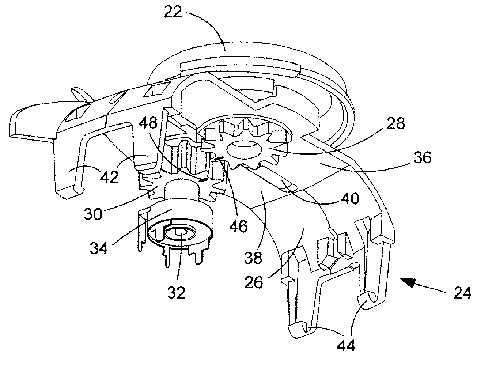 Control mechanism for a power tool