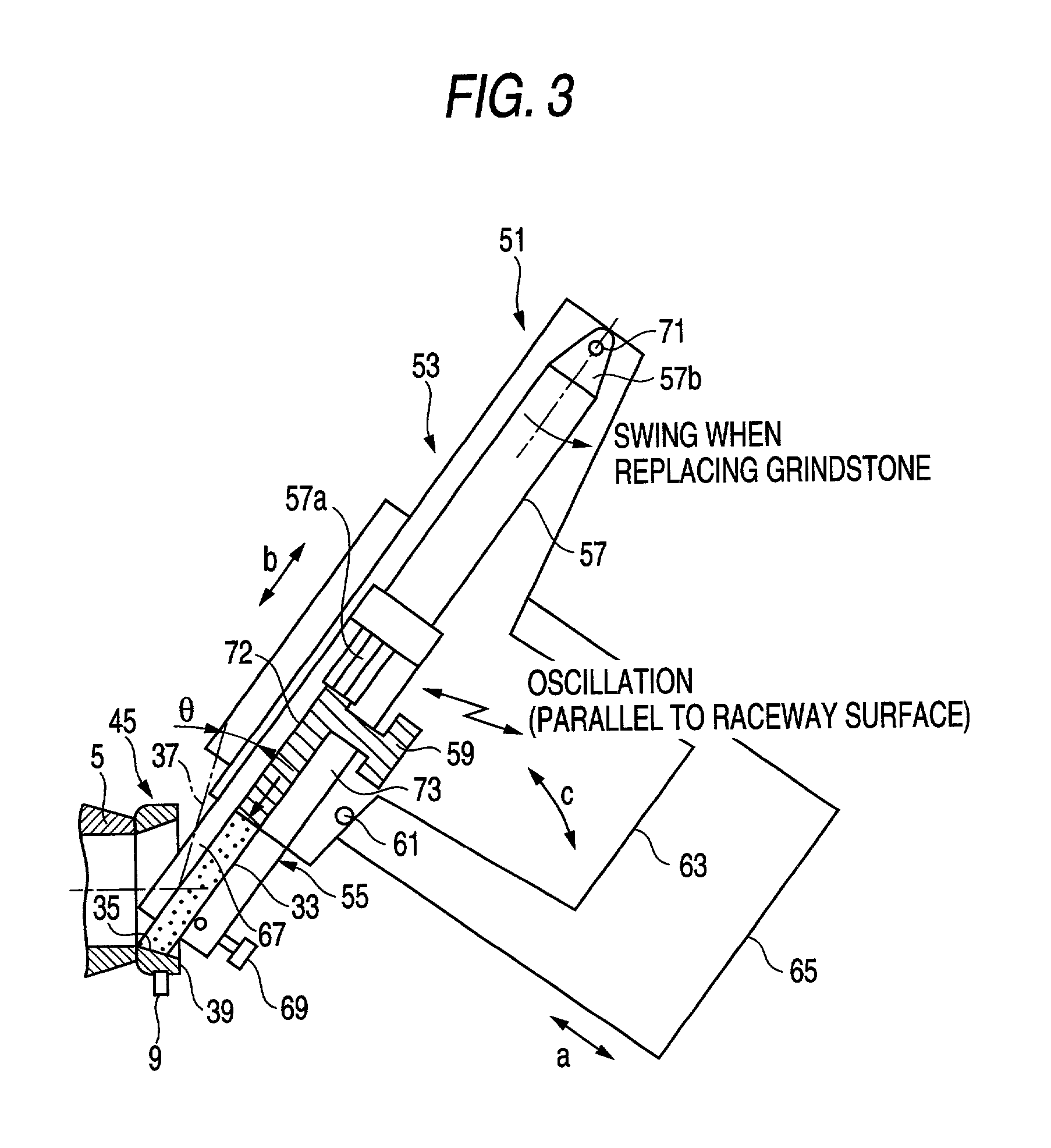 Method and apparatus for superfinishing tapered roller bearing